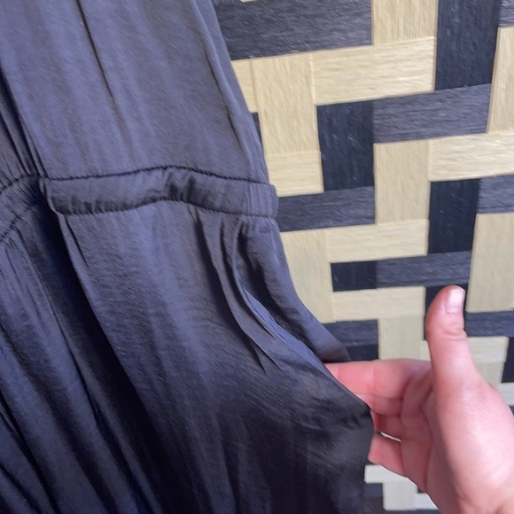 Vince Camuto Hammered Satin Jumpsuit - Picture 7 of 9